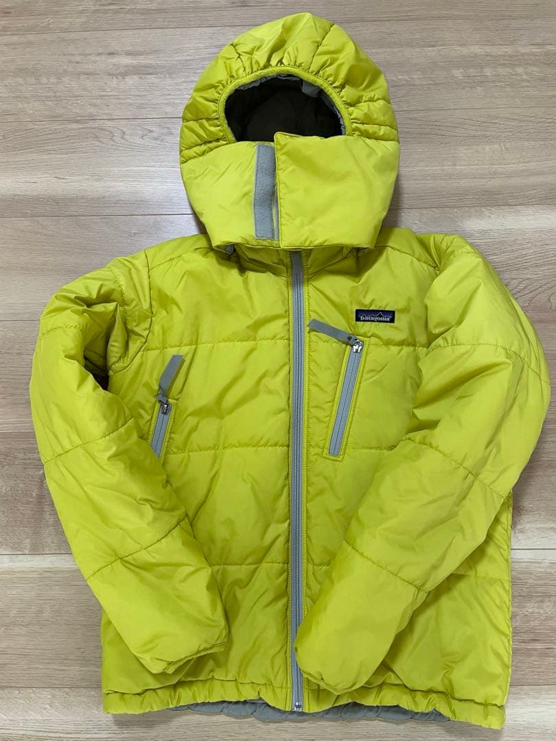 希少patagonia パタゴニア 84030 パフジャケット イエロー XS