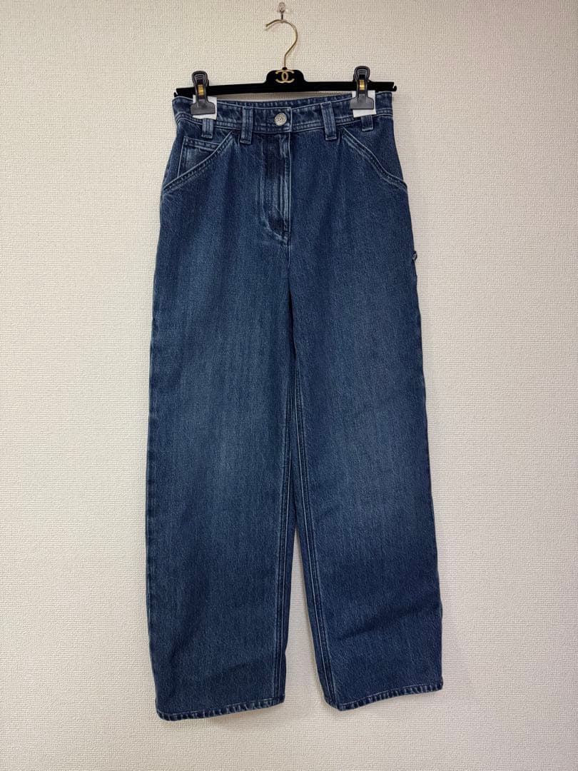 26P CHANEL シャネル　デニム　34 希少品　ジーンズ　ジェニ着用