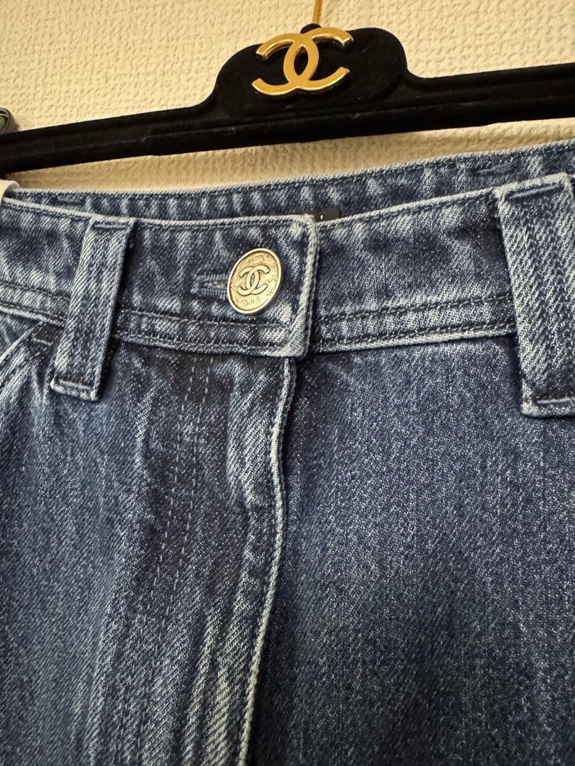 26P CHANEL シャネル　デニム　34 希少品　ジーンズ　ジェニ着用