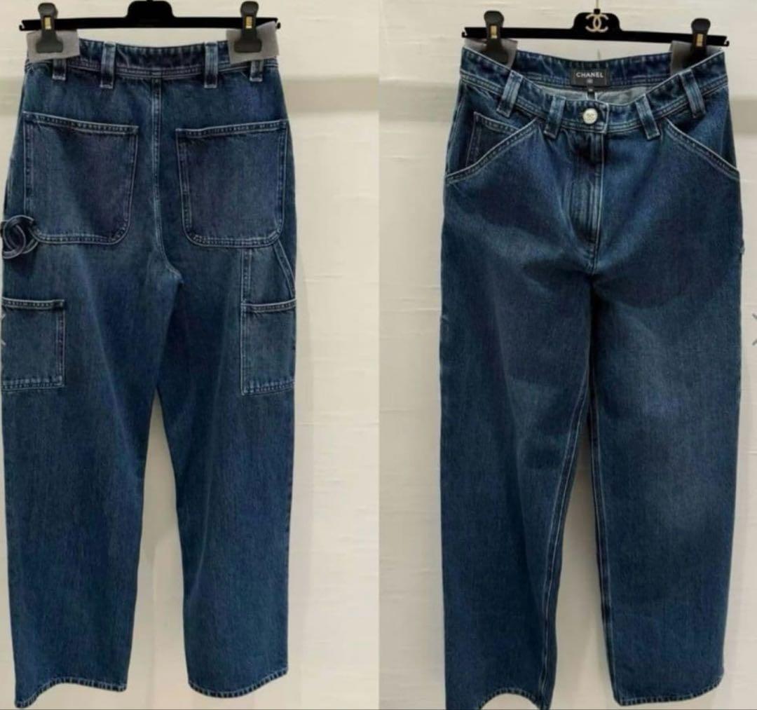 26P CHANEL シャネル　デニム　34 希少品　ジーンズ　ジェニ着用