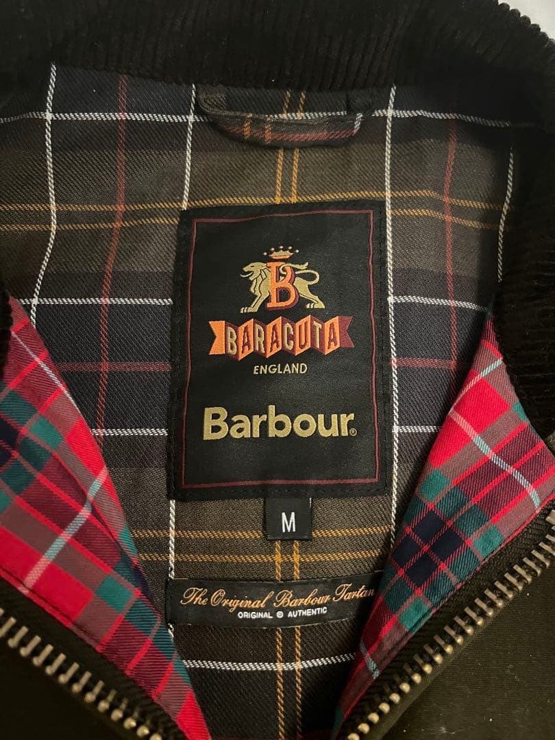 Barbour Baracuta ジャケット Mサイズ　g9 25aw