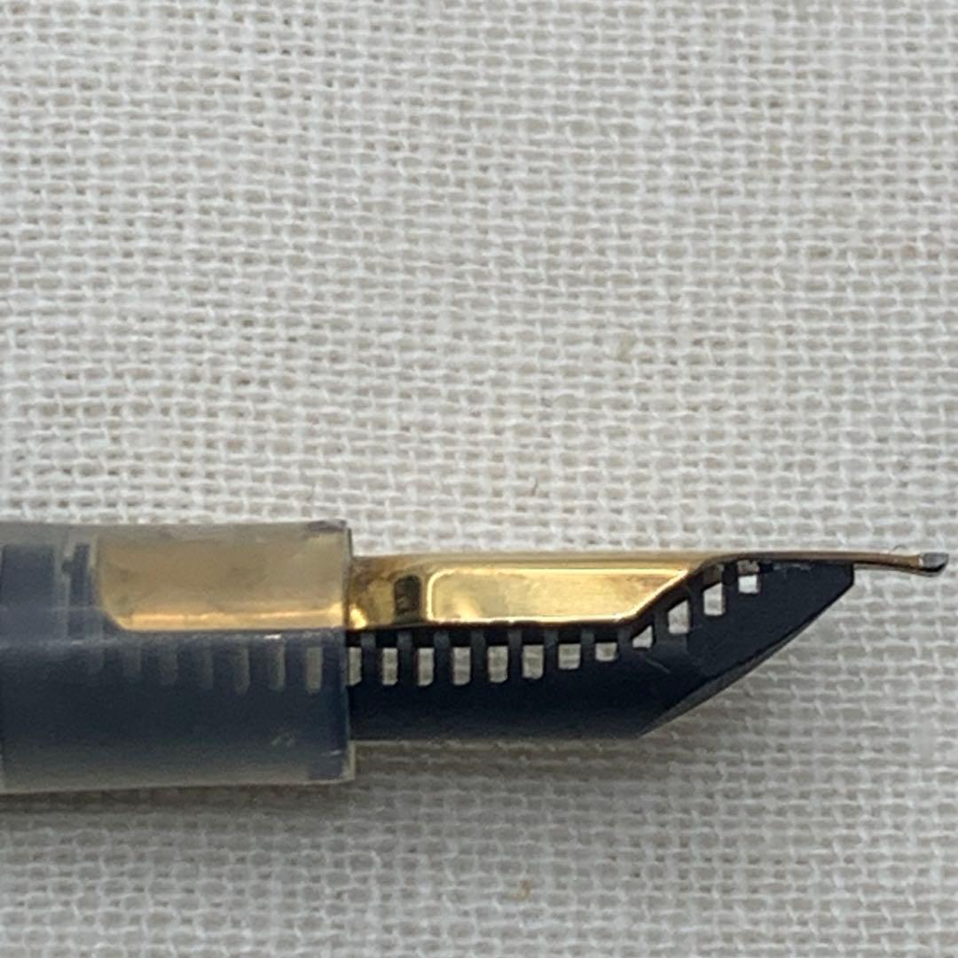 【希少緑軸】MontBlanc no.14 Green 18C F 万年筆　2桁