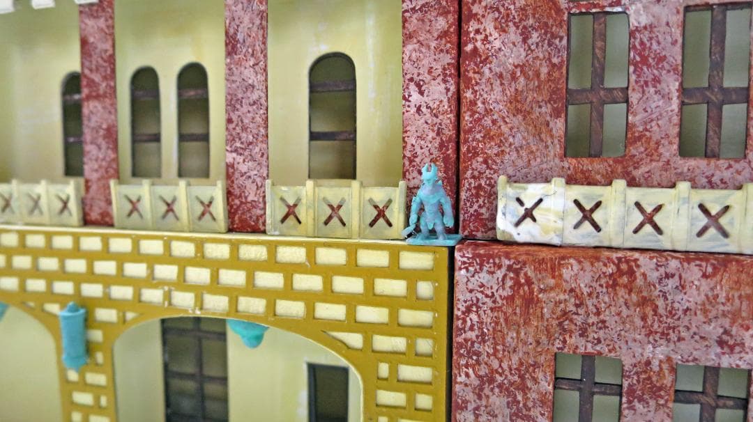 昭和レトロ洋館「旧前田家本邸」　白色模型