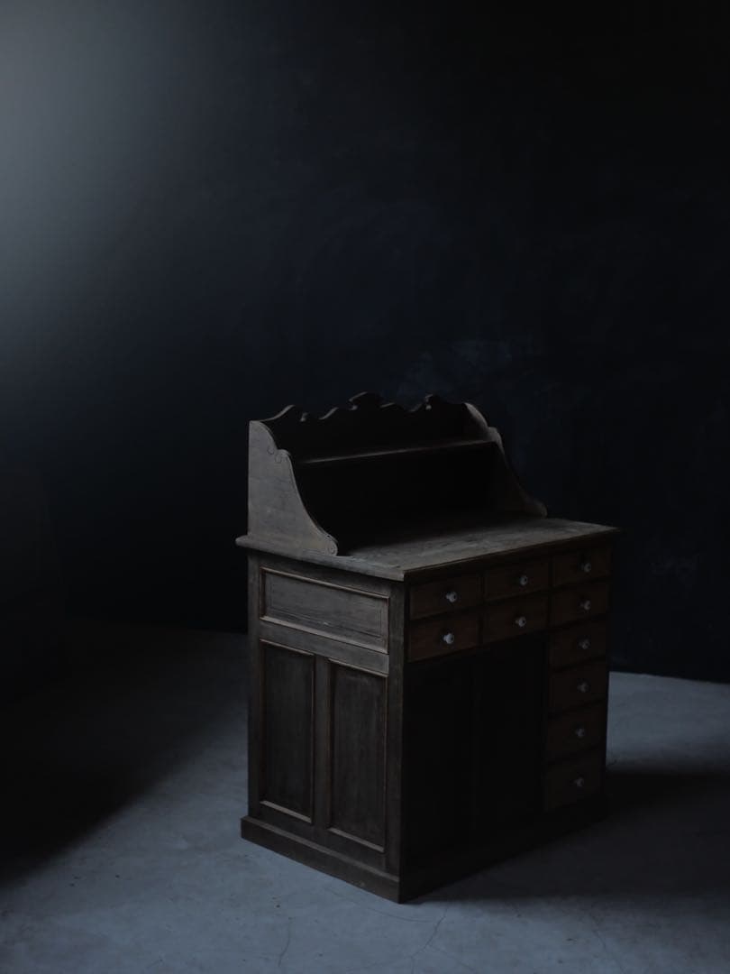 机　カウンターテーブル　台　店舗什器　古家具　古道具　アンティーク　昭和レトロ