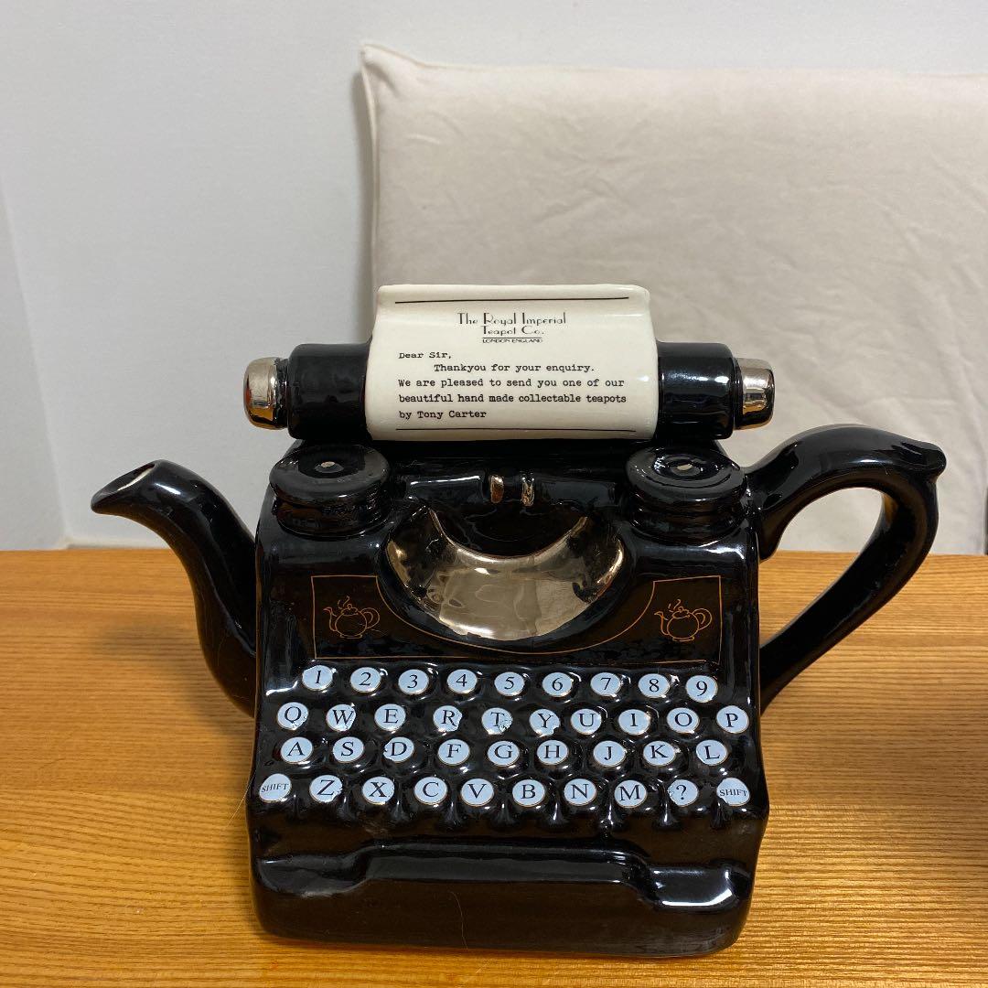 デコティーポット Carters of sullfolk タイプライター