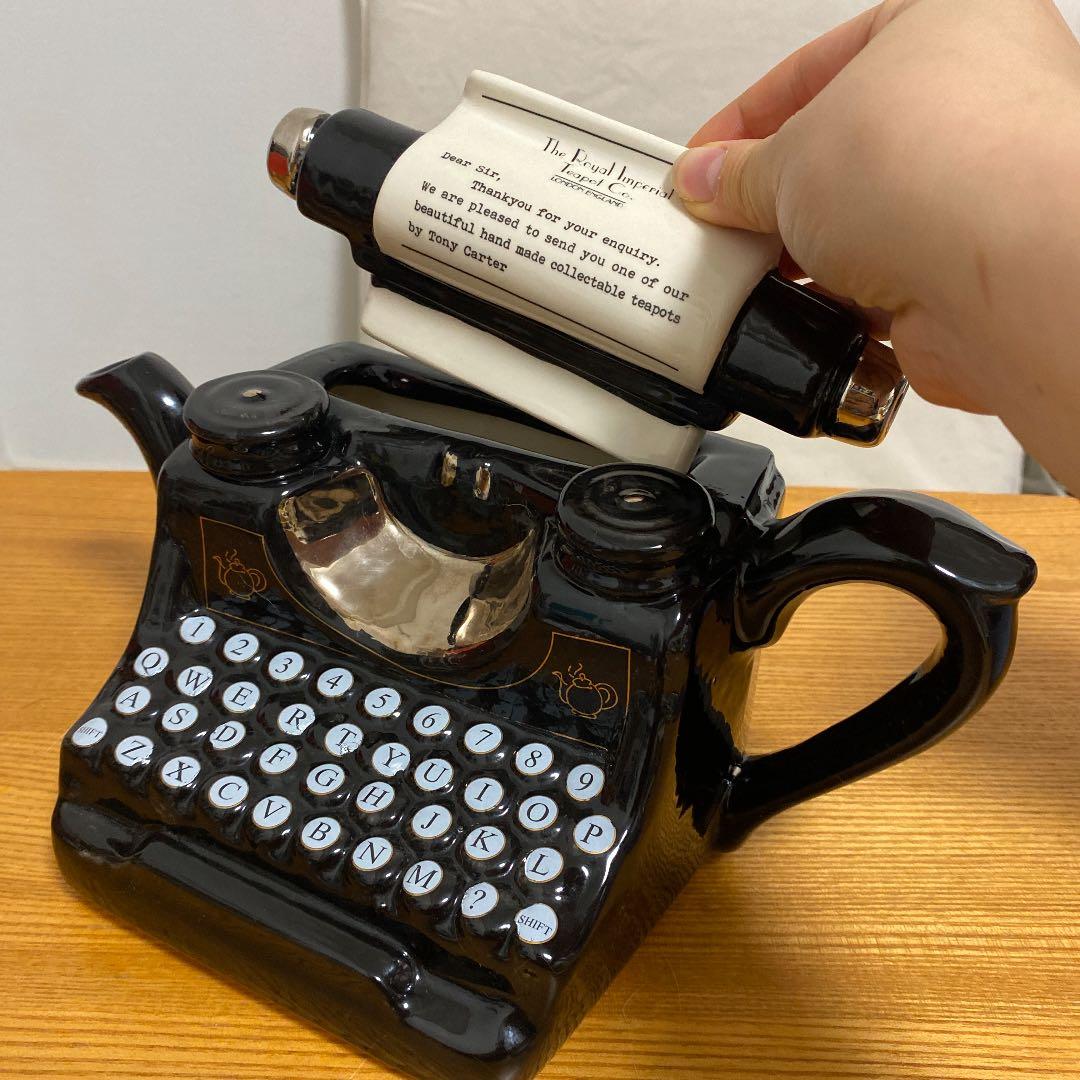 デコティーポット Carters of sullfolk タイプライター