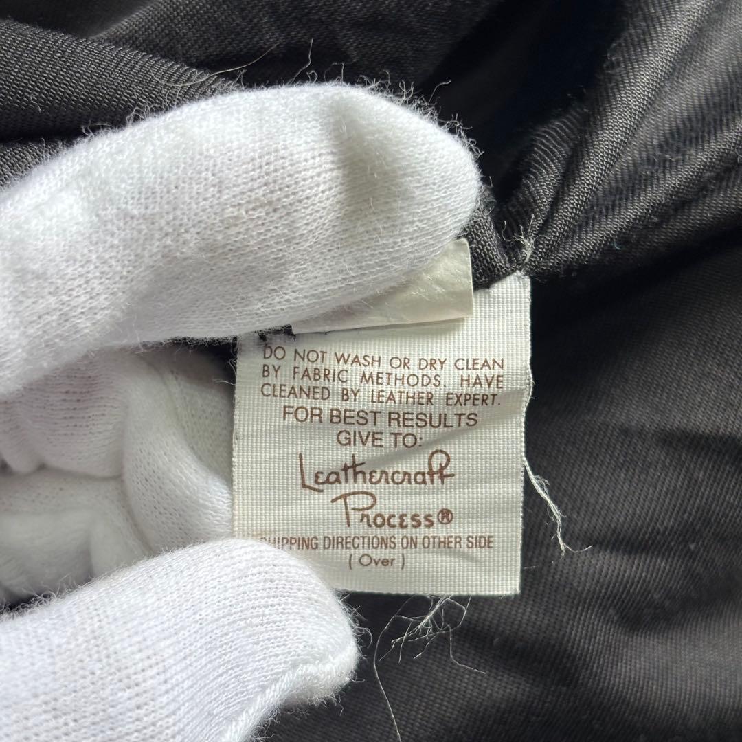 【Vintage】ショット レザージャケット 46 XXXL USA製 短丈