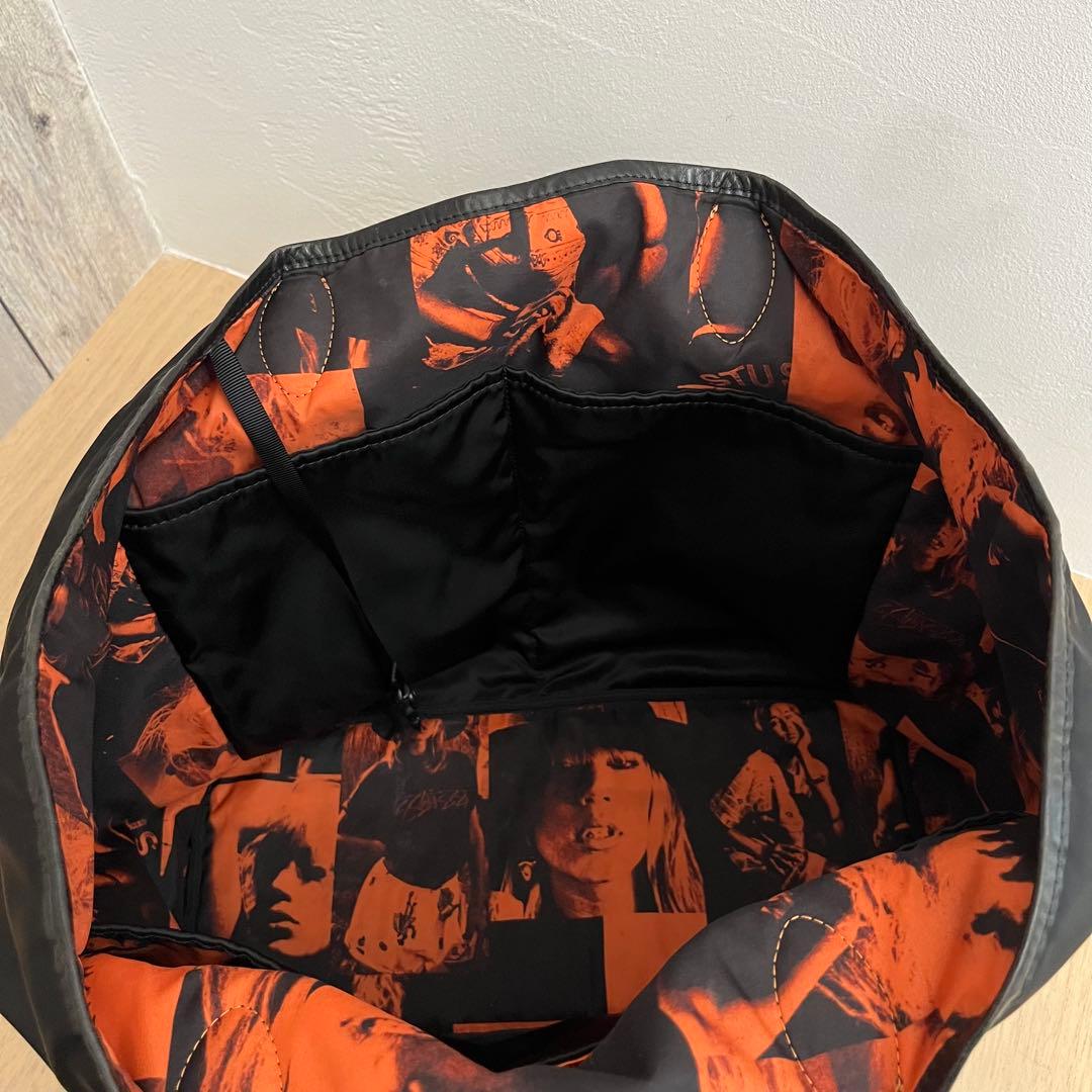 STUSSY × PORTER Tote Bag｜Black