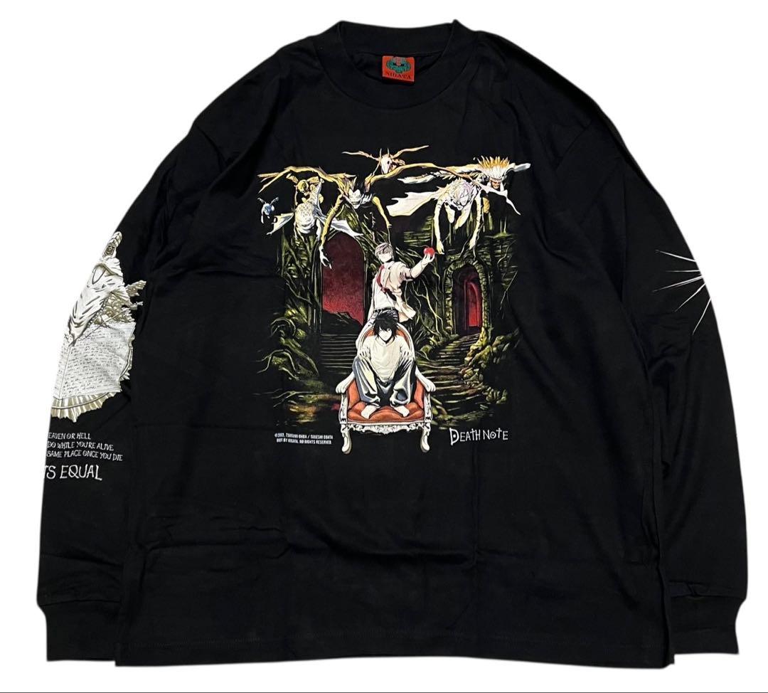 希少 DEATH NOTE デスノート vintage 長袖カットソー アニメ