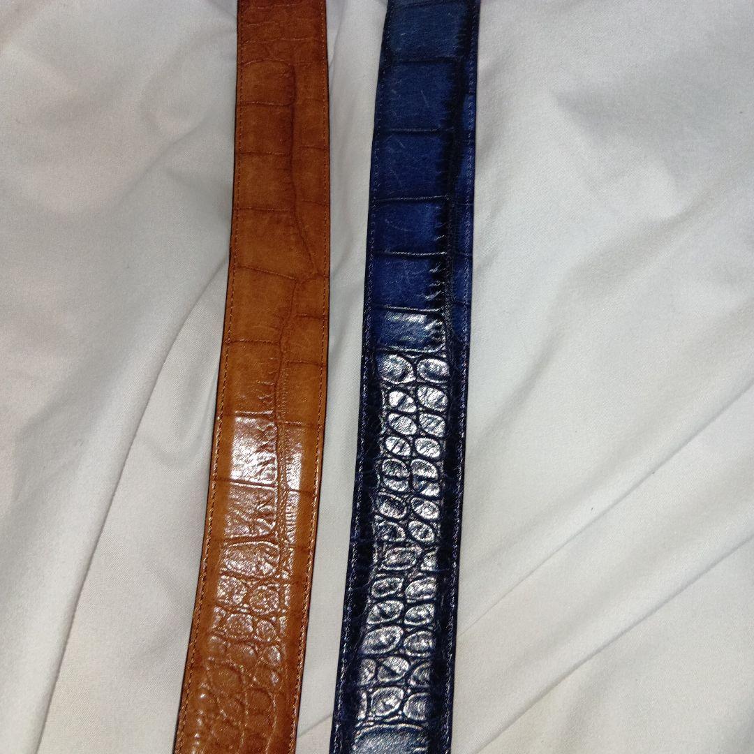 アンドレアダミコ　リングレザーベルト　２本セット