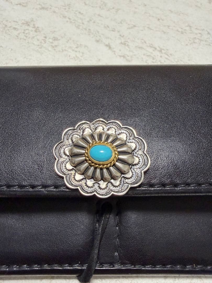 美品 goro's 札入れ レザー ロング ウォレット 長財布