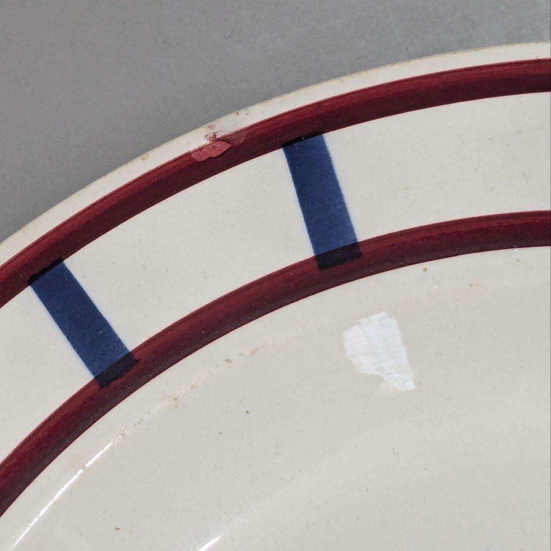 クレイユモントロー“Bearn”　バスク柄のプレート　平皿23.7cm（3）