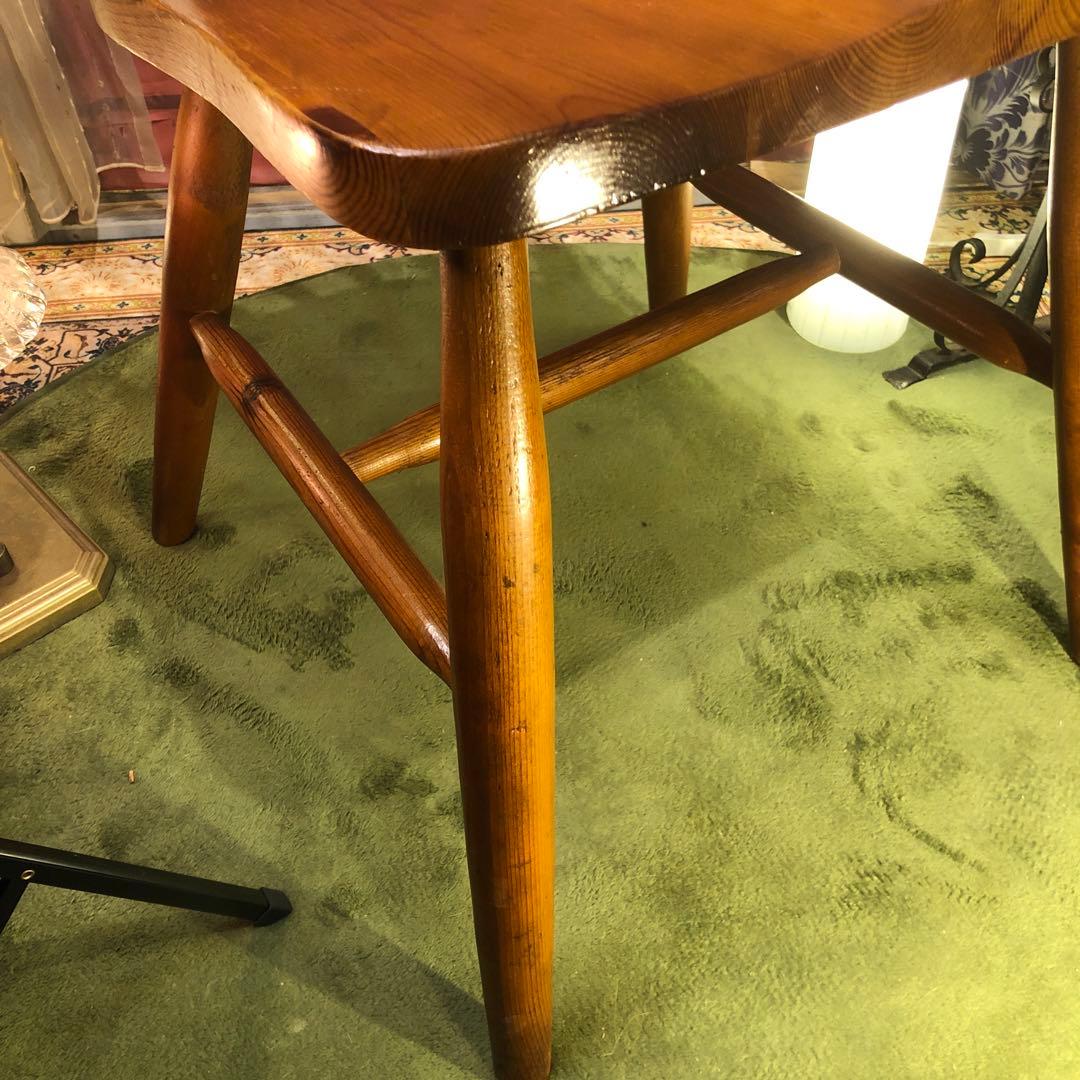 L１　オールドパイン　80’s ヴィンテージ 　ボーバックチェア