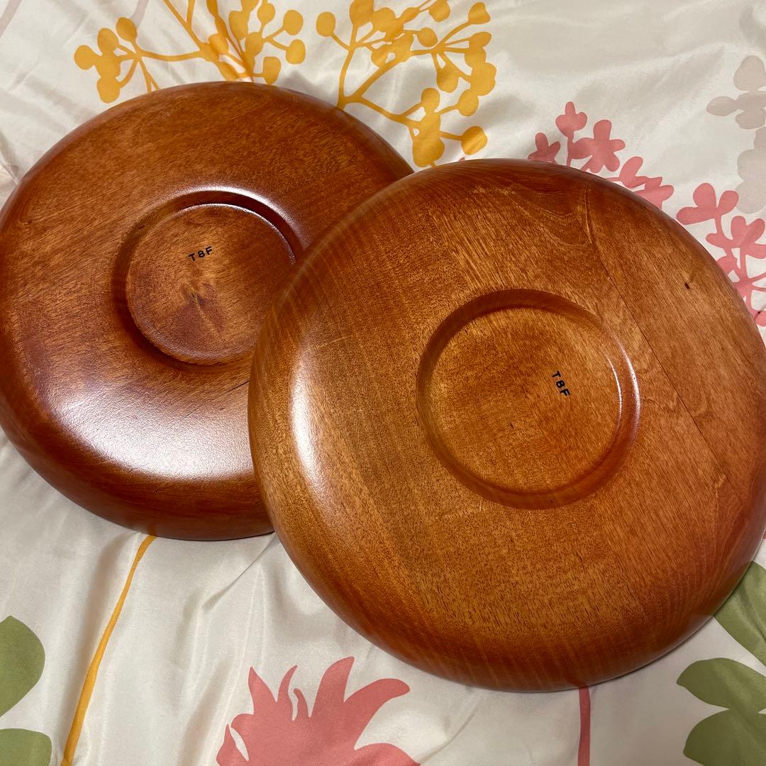 びっくりドンキー　ディッシュ皿 直径約27cm 木皿　2枚セット　未使用