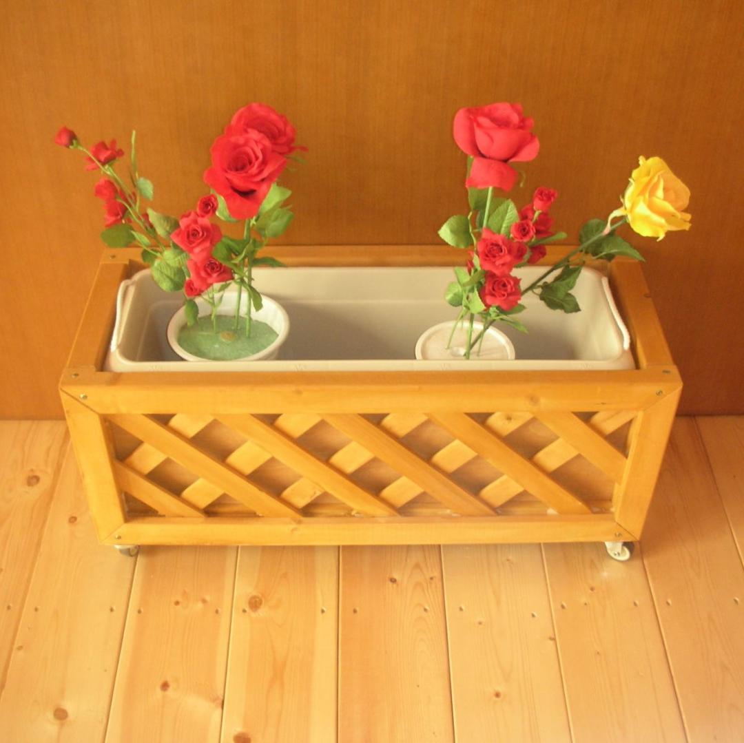 ◇ プランターセット / 木目 ◇