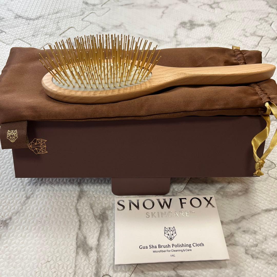 プレミアム FOX カッサ ウッド ヘアブラシ