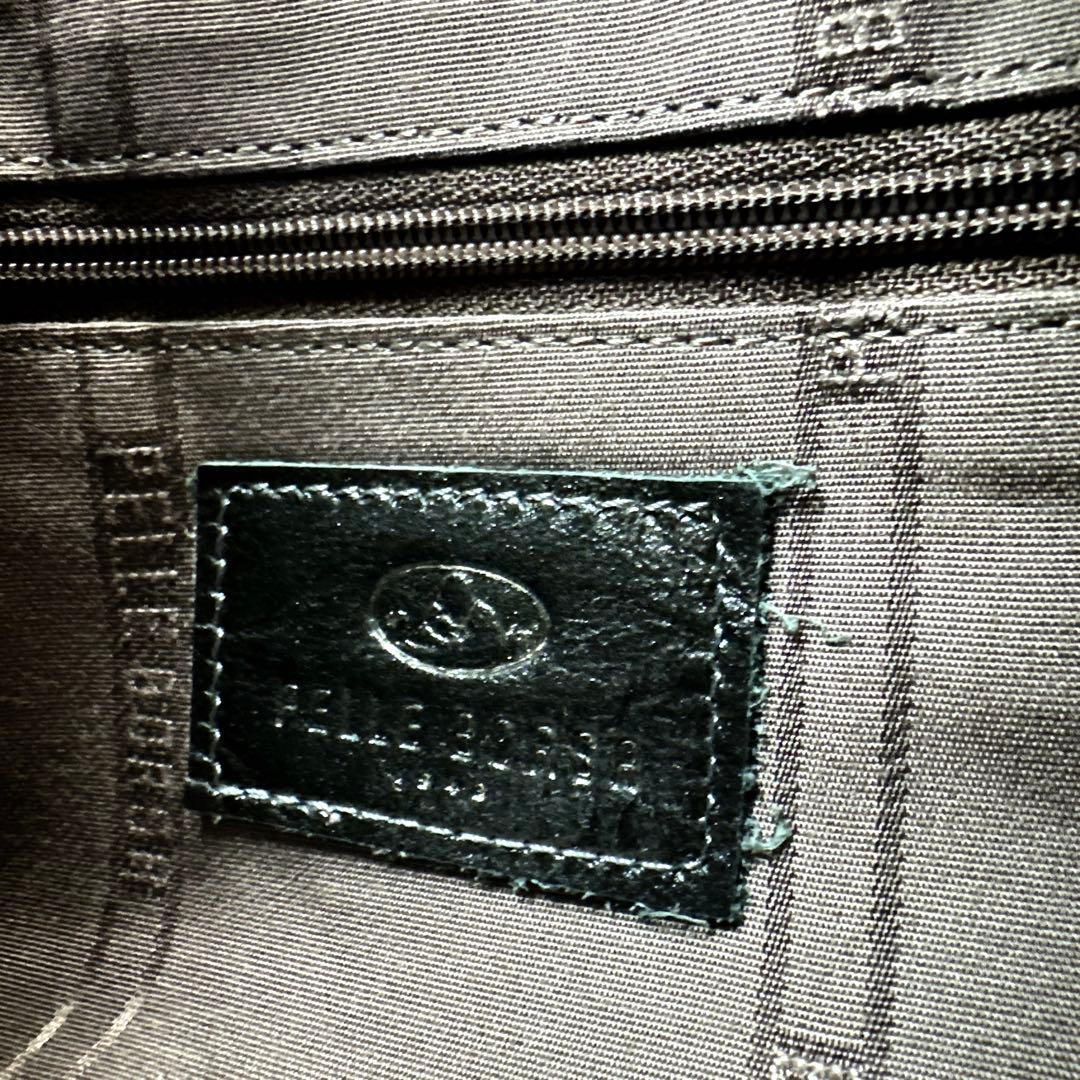 未使用級美品 ペレボルサ　ボストンバッグ　ネイビー　2way　A4収納 大容量