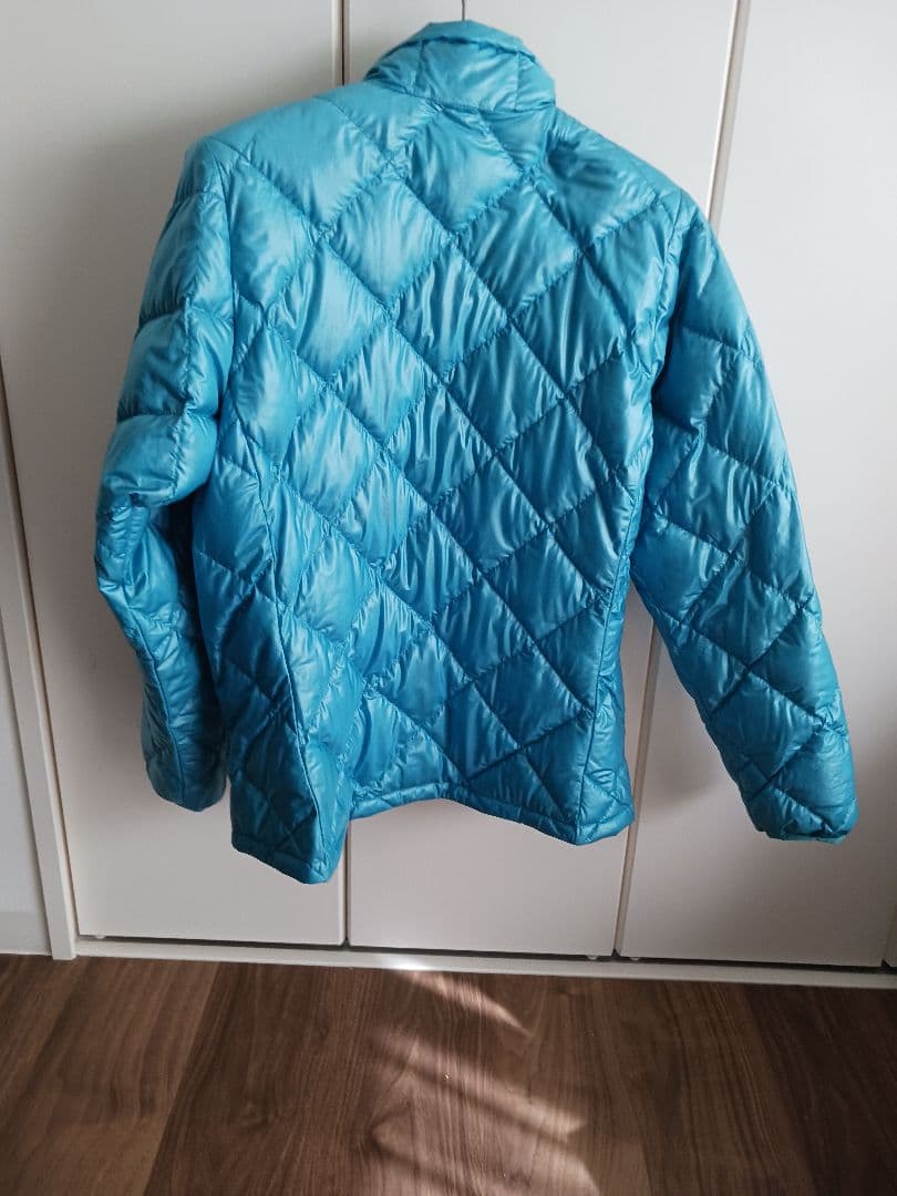 【美品】mont-bell ライトダウンジャケット Mライトブルー