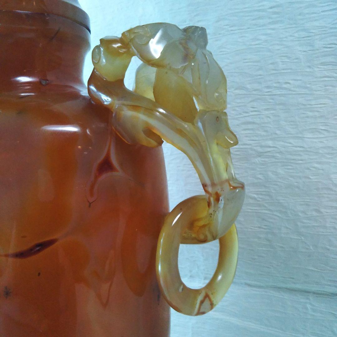 №骨董館　本瑪瑙　貴石　宝石　高級美術品　玉　皇帝　王様　パワーストーン　骨董品