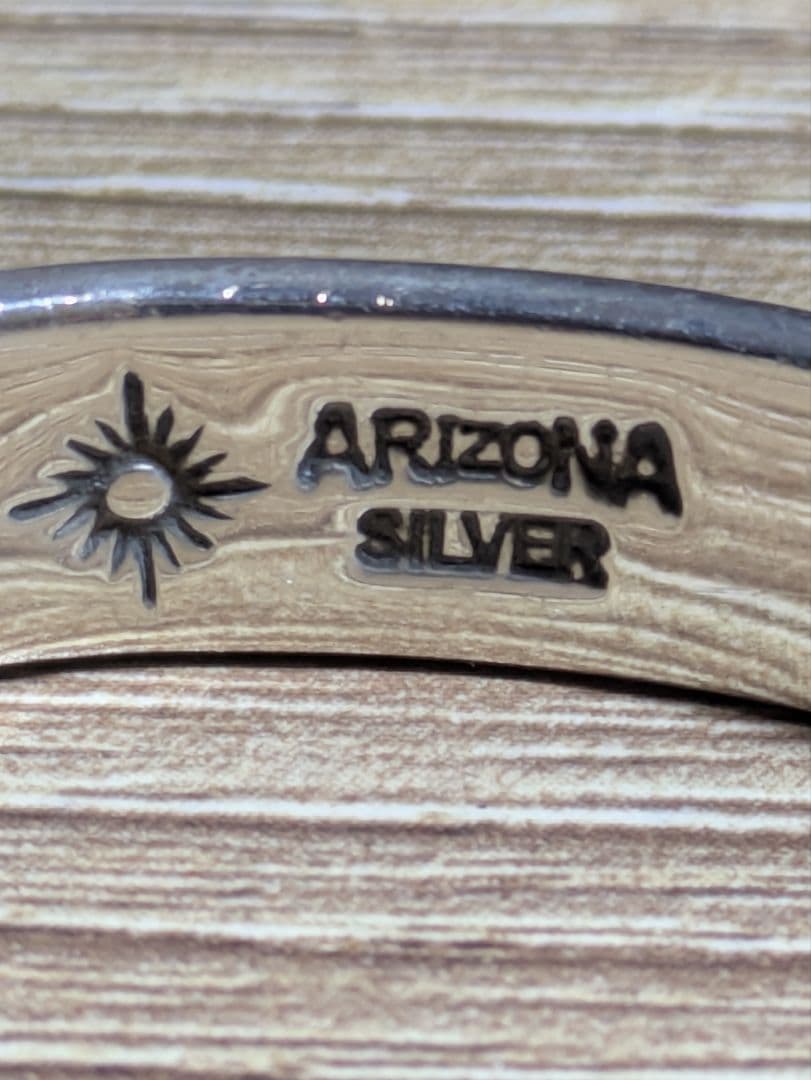 アリゾナフリーダム　バンクル　ターコイズ　シルバー