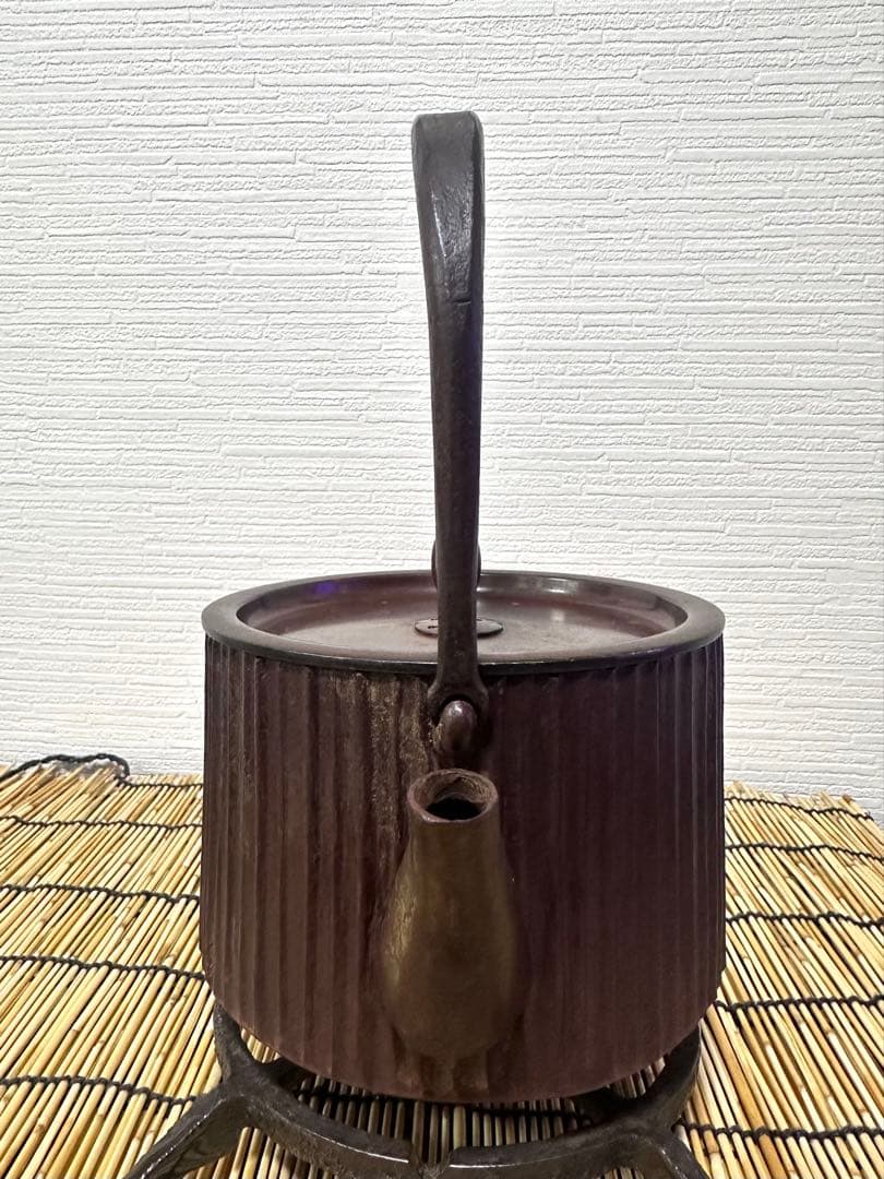 ＵＳＥＤ、良品　岩手県奥州水沢幸工芸　現代の名工 佐藤勝久造　利休型蛇ノ目１３型