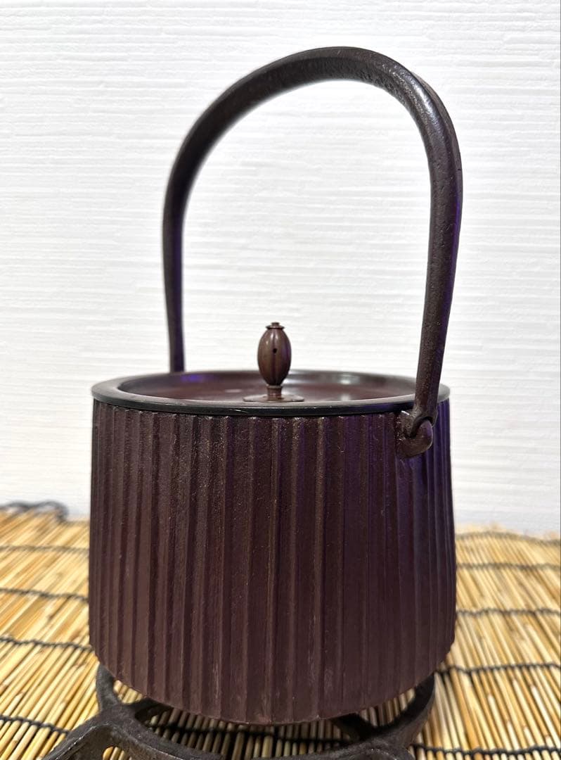 ＵＳＥＤ、良品　岩手県奥州水沢幸工芸　現代の名工 佐藤勝久造　利休型蛇ノ目１３型