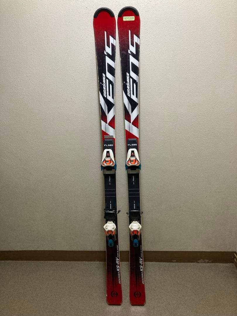 OGASAKA「KS-RV」2016モデル 165cm Keos スキー板