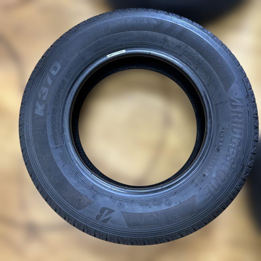 ブリヂストン　145/80R12 夏用タイヤ　2021年　4本(0-60)