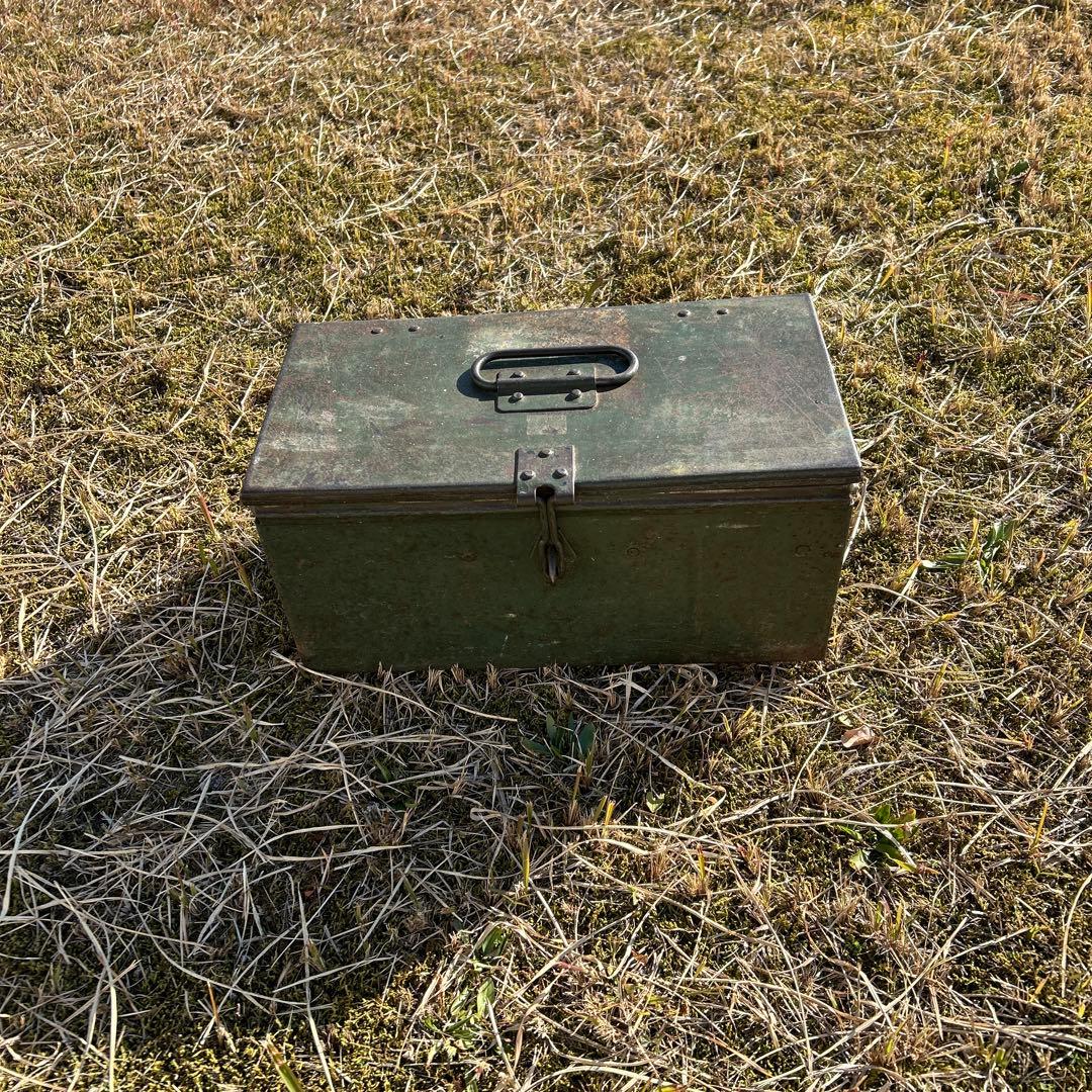 フランス　アンティーク　ツールボックス