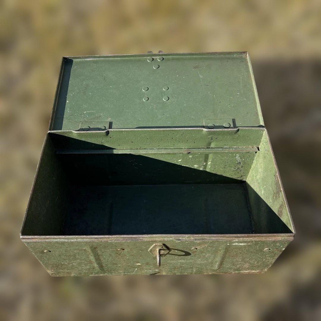 フランス　アンティーク　ツールボックス