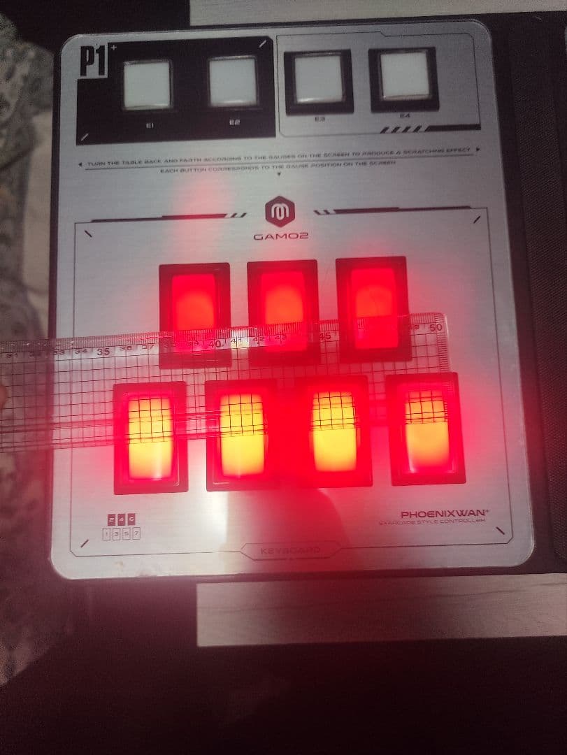 Phoenixwan 50/50 三和バネ、ボタン VXスイッチ