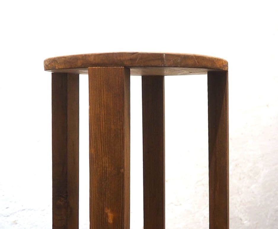 1326 レトロな陳列台　展示台　花台　ガーデニング　古家具　古道具　アトリエ