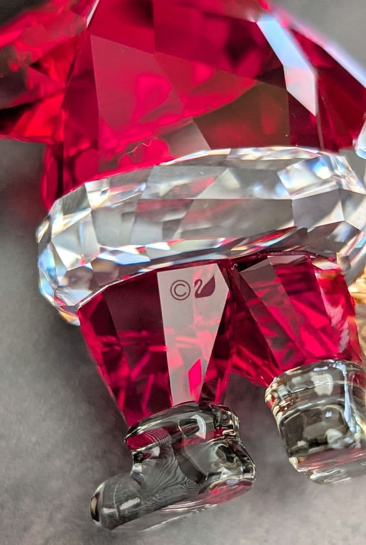 スワロフスキー「サンタクロースとギフトバッグ」　5539365