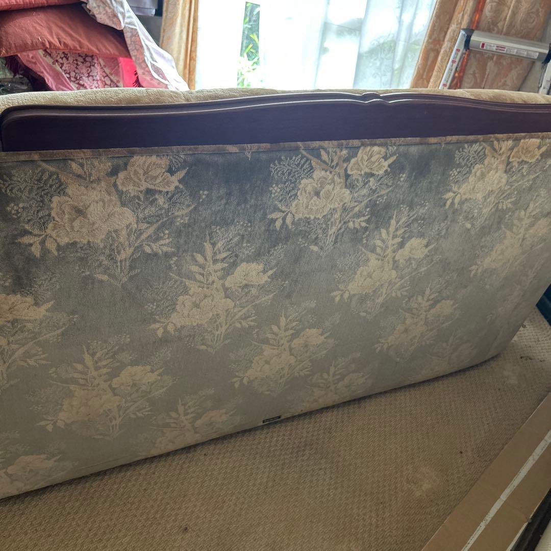 ꧁カリモク家具 karimoku꧂オールドカリモク 金華山織3人掛けソファ 千葉