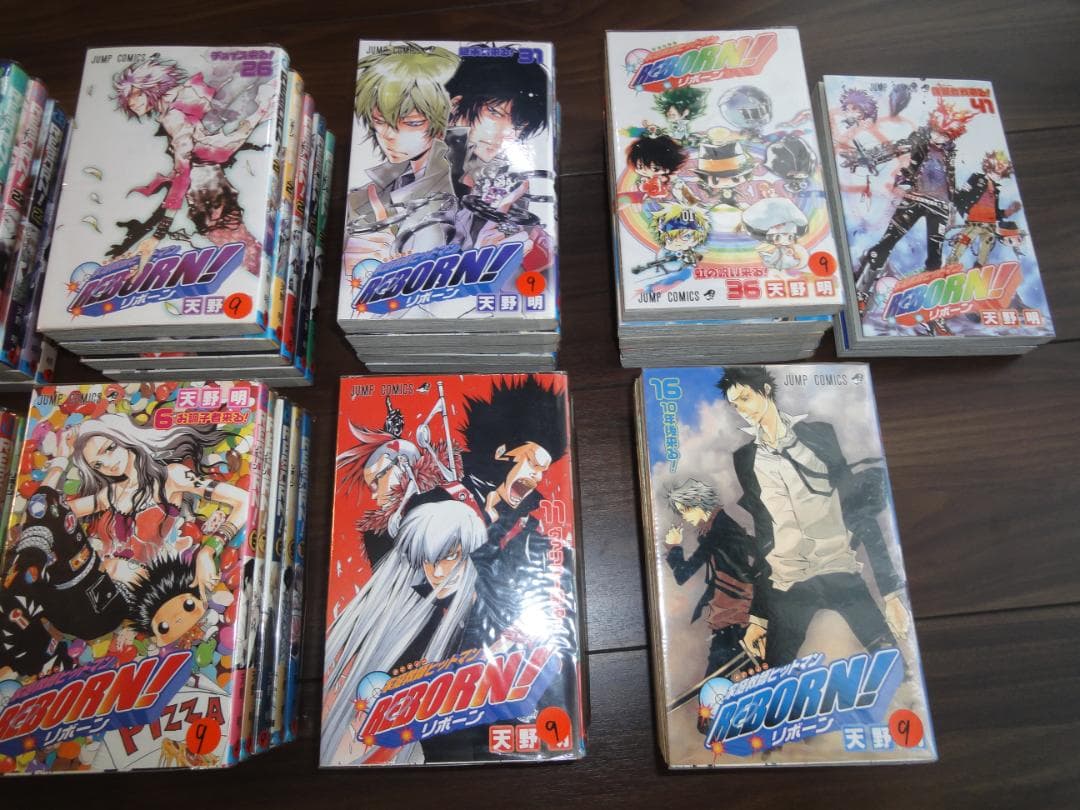 家庭教師ヒットマンREBORN！ 全巻セット1-42 初版多数 ほぼカバー付き！