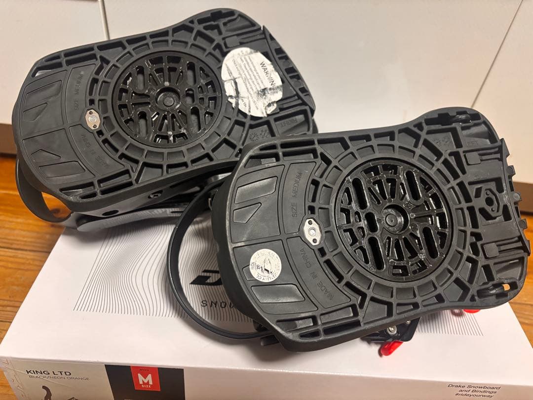 DRAKE KING LTD ビンディング M ブラック 23-24