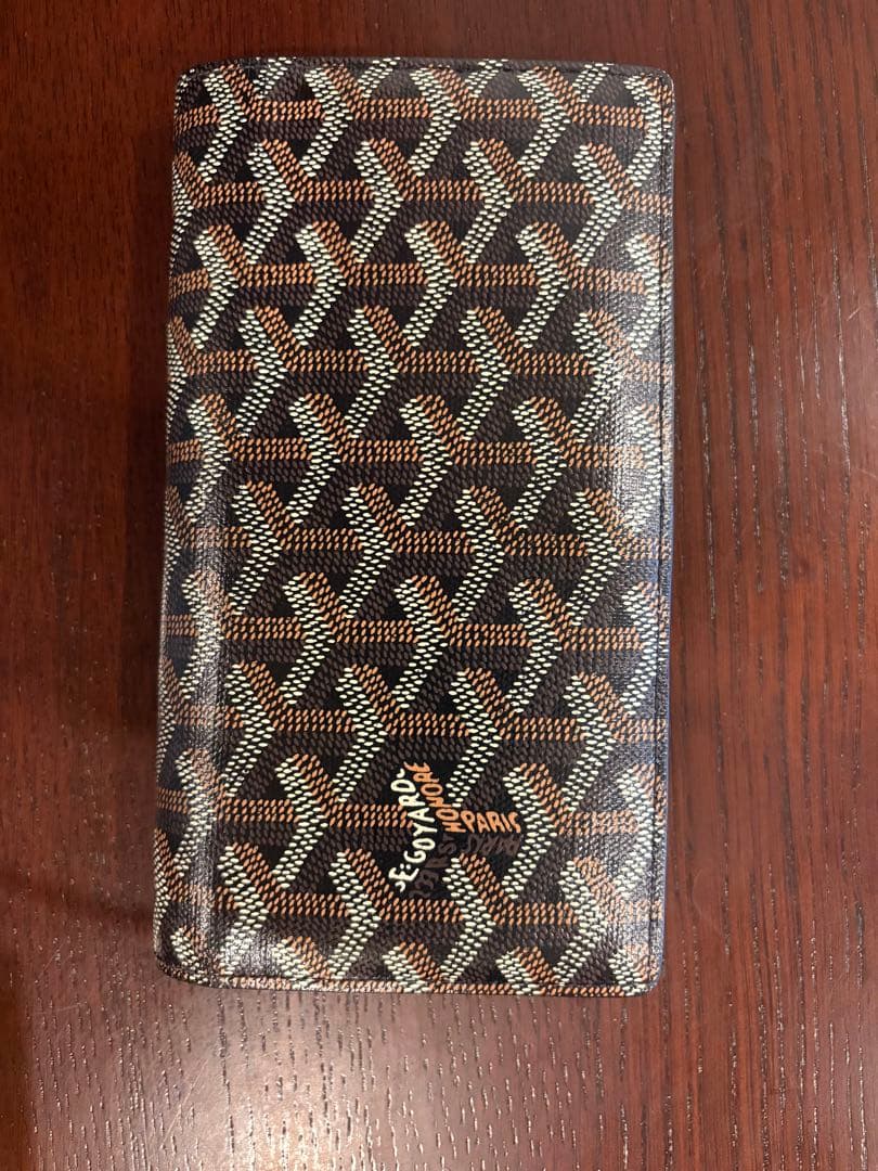【美品】Goyard （ゴヤール）長財布 ブラック