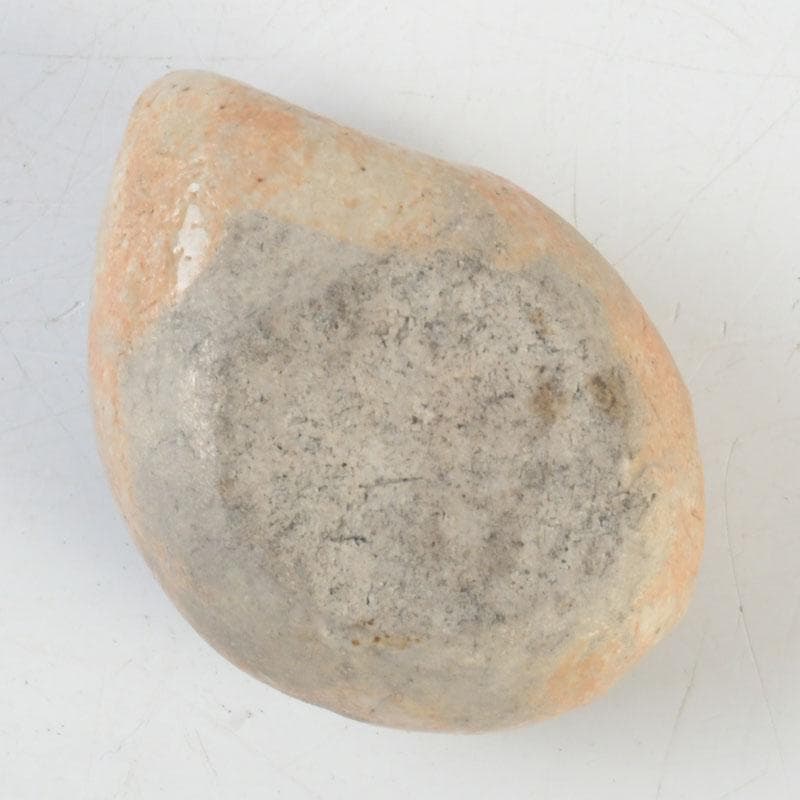 茶道具　志野焼　桃香合　時代箱付　V　9868