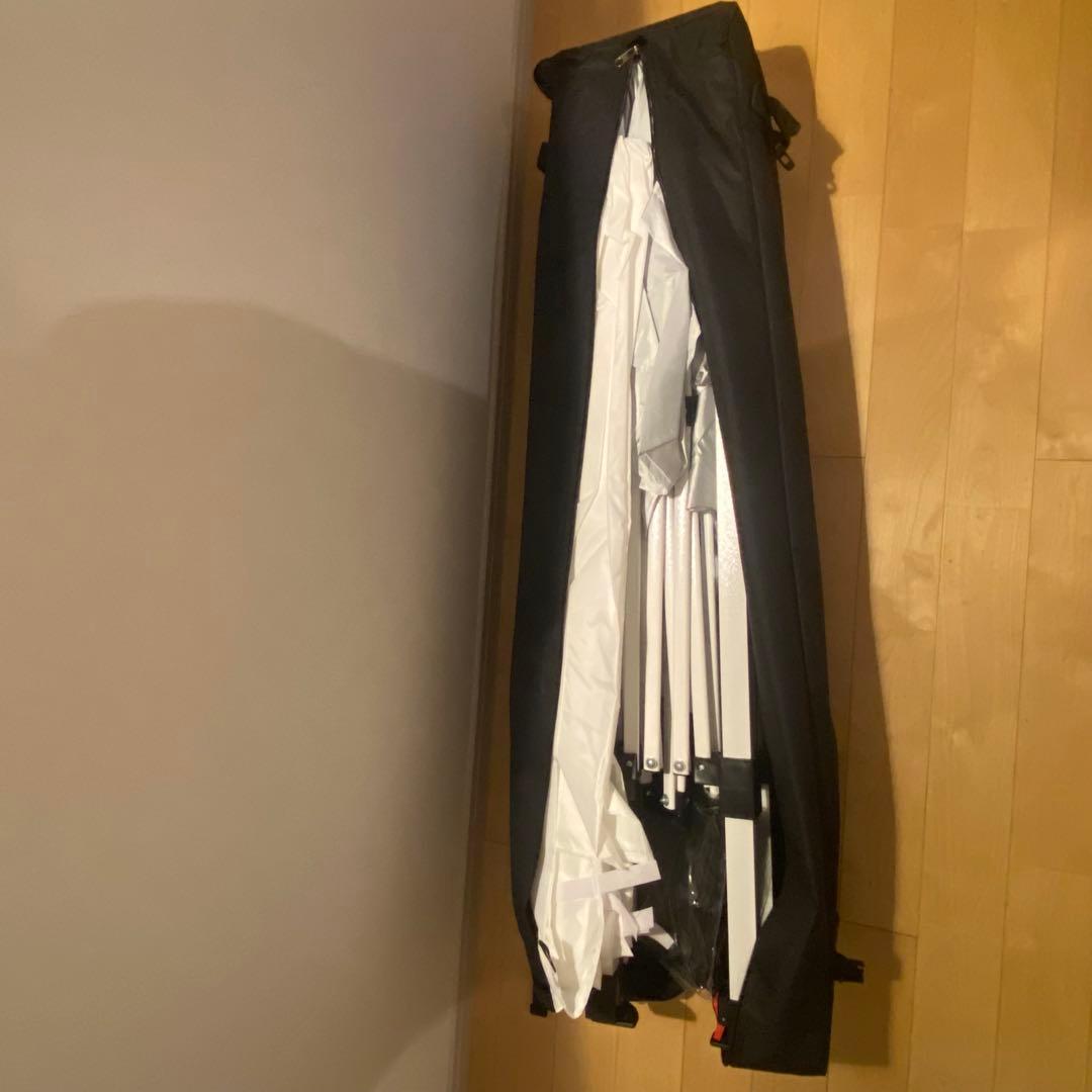 タープテント ワンタッチ サイドシート3枚付き センターロック