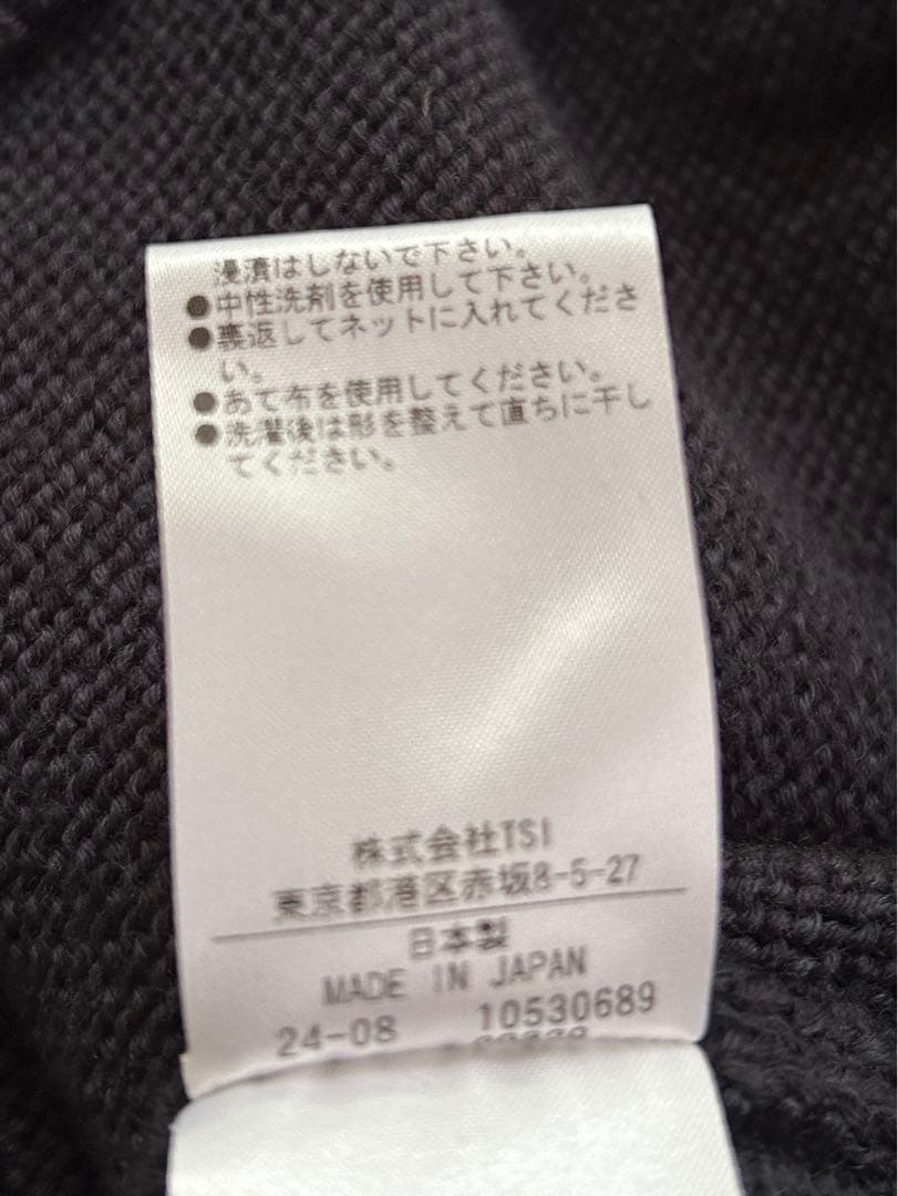 トップス 24AW WASHABLE MERINO CORD CARDIGAN