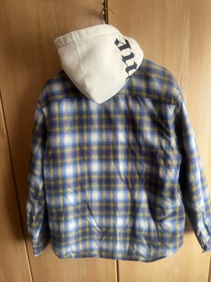 た*ー様 Supreme Hooded Flannel Zip Up Shirt