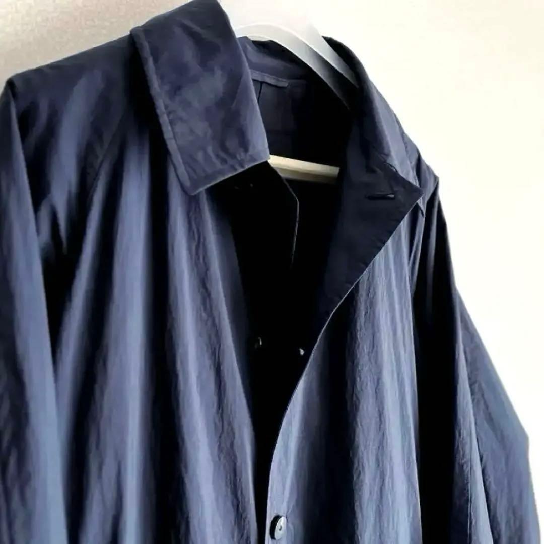 【上質】ステンカラーコート M ネイビー ダントツ撥水 ユナイテッドアローズ
