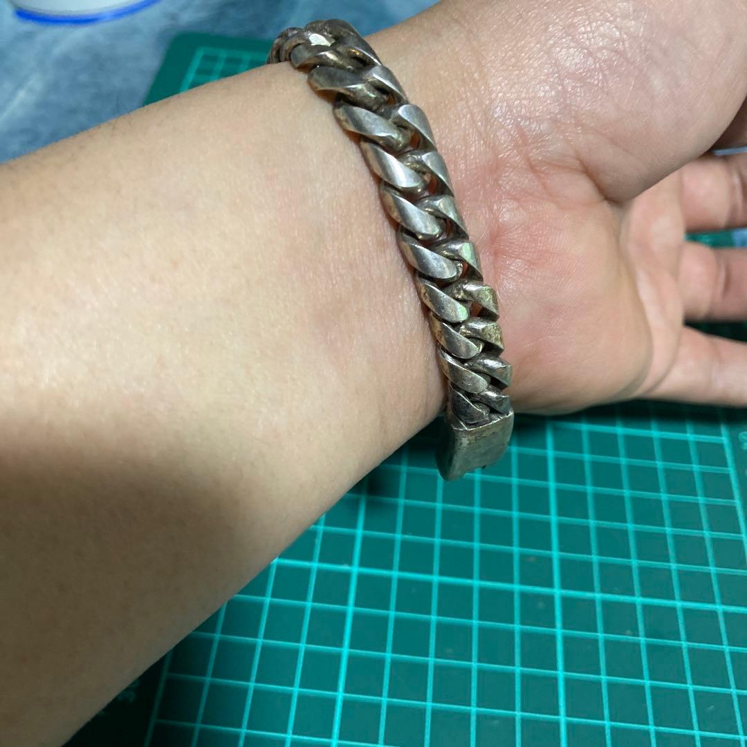 ブレスレット　925 喜平　リストバンド