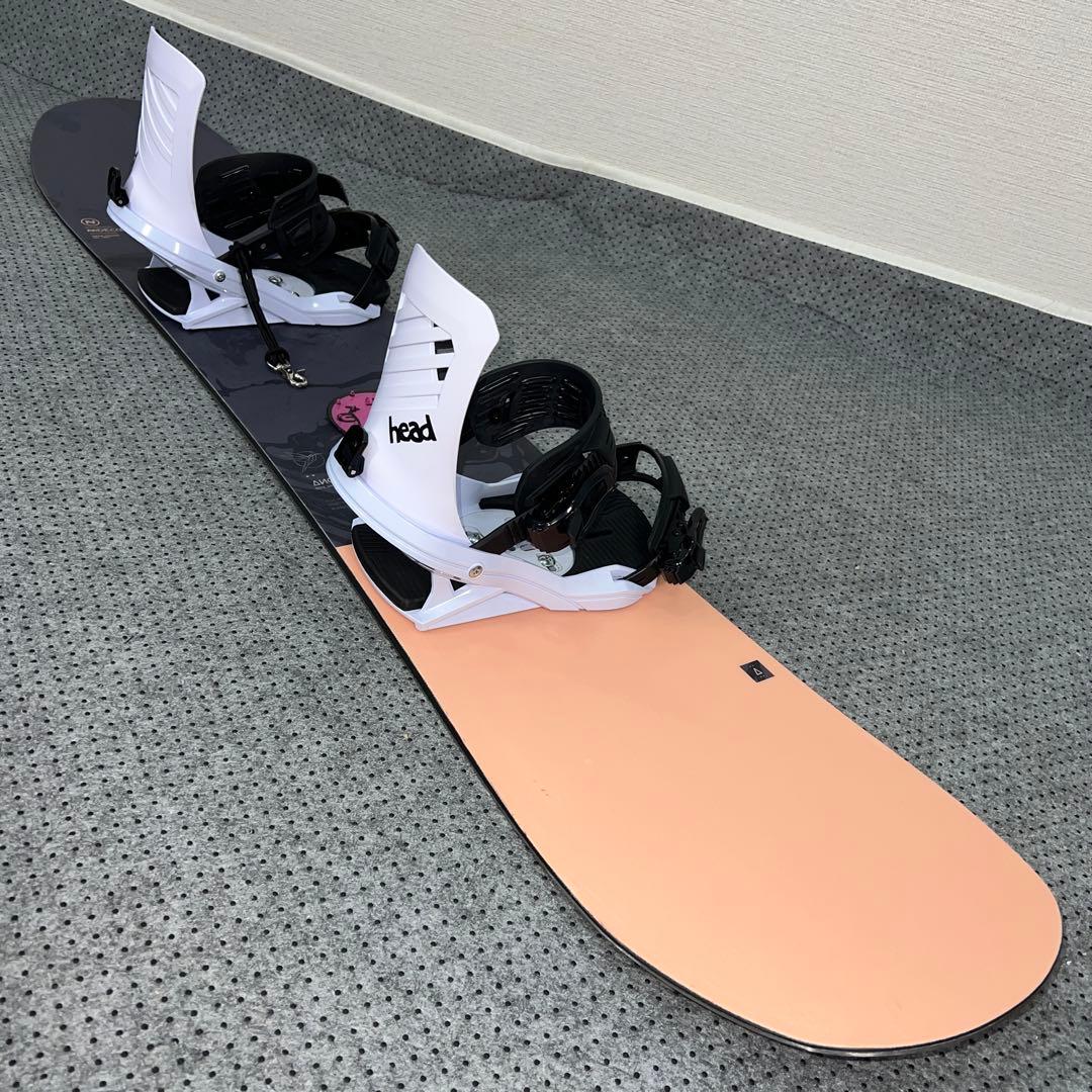 2回使用 139cm NIDECKER ANGEL×head FX Sサイズ