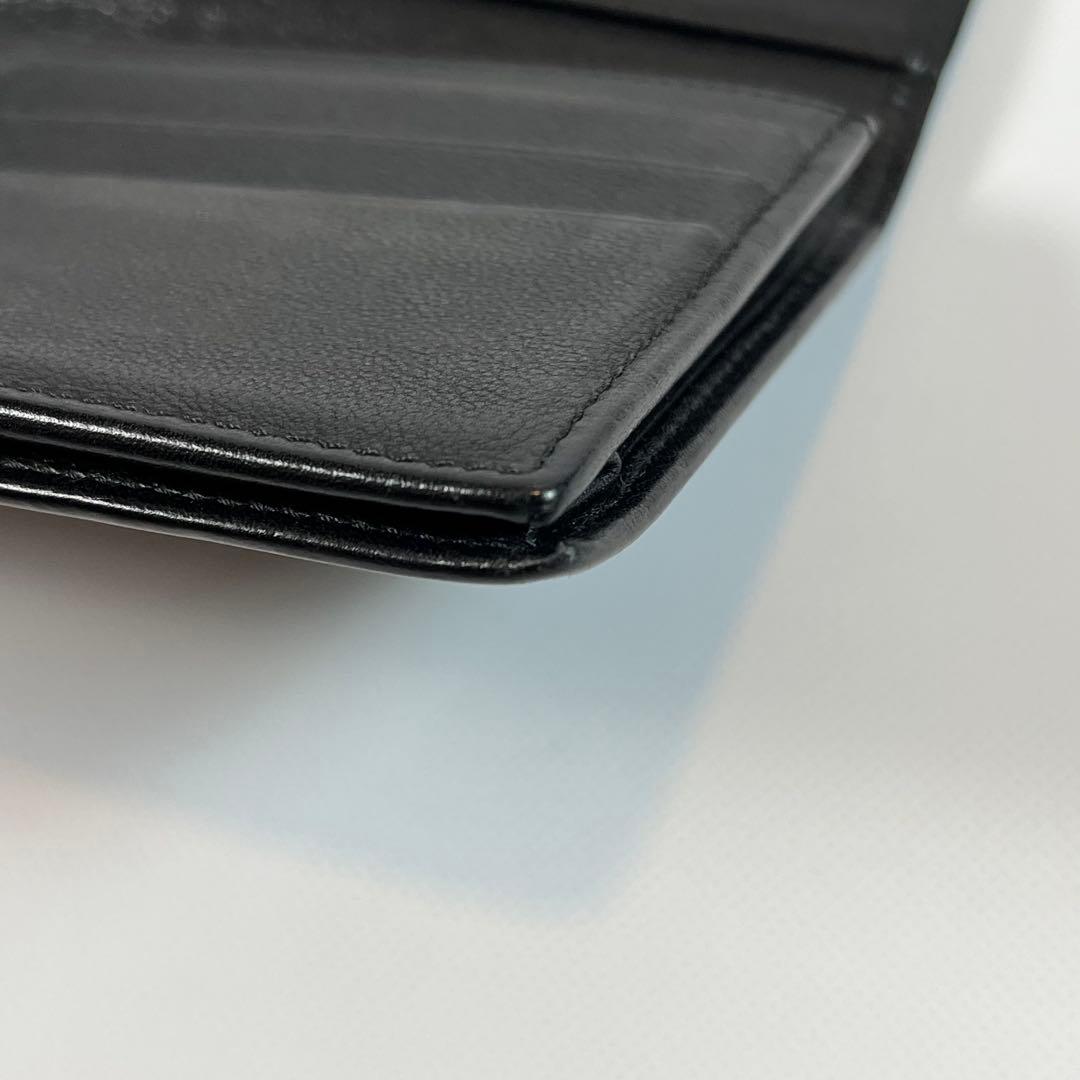 Cartier　長財布 パッピーバースデー レザー 黒 カード入れ 小銭入れ