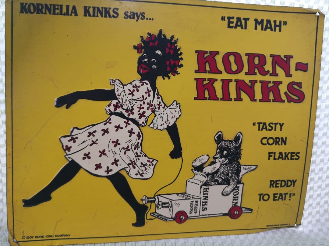 Korn-Kinks 看板 1907❰激レアレトロ❱レトロ看板