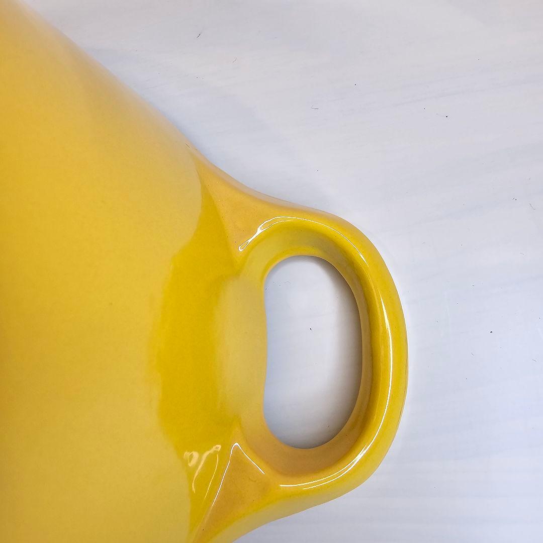 廃盤カラーイエローディジョン LECREUSET ル・クルーゼ オーバル23CM