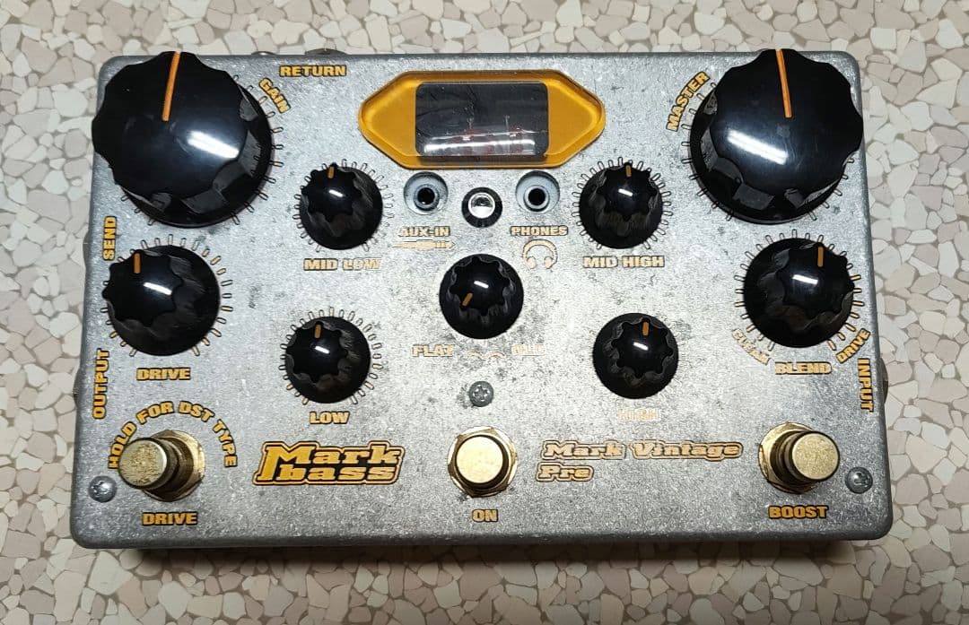 Mark bass vintage pre マークベースビンテージプリアンプ