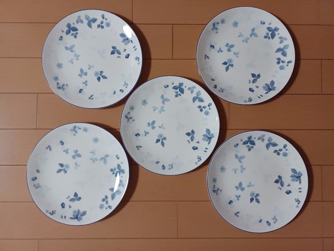  STRAWBERRY BLUE プレート 5枚セット