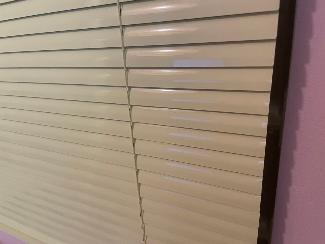 ブラインド　イエロー　165×130㎝